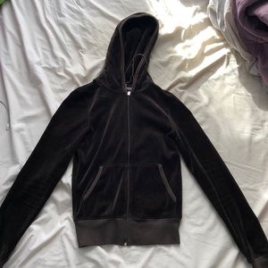 Juicy Couture Velour Zip-Up Jacket